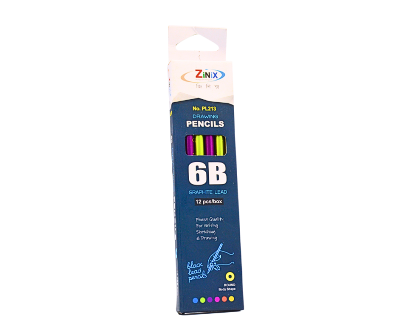 Zinix 6B Graphite Lead Pencil 1