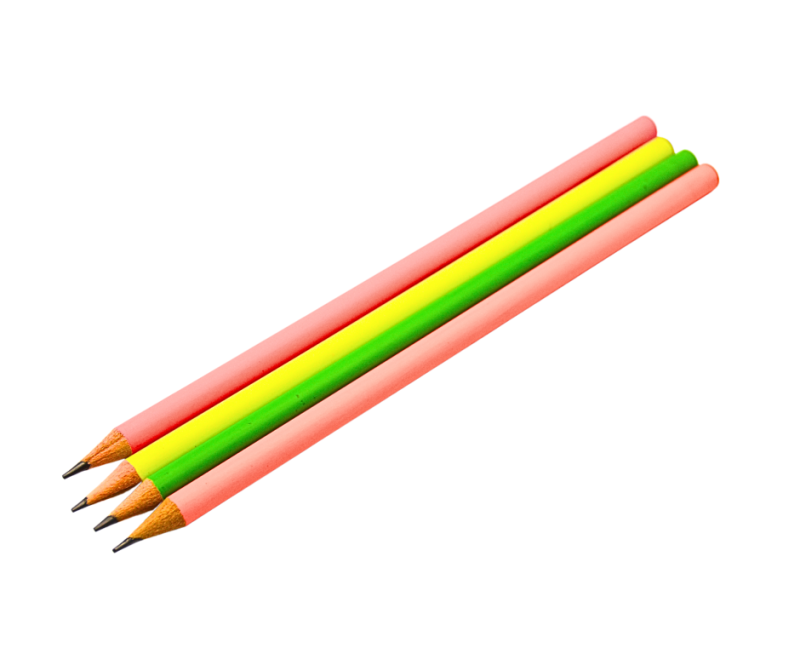 Zinix HB Fluorscent Pencils 3