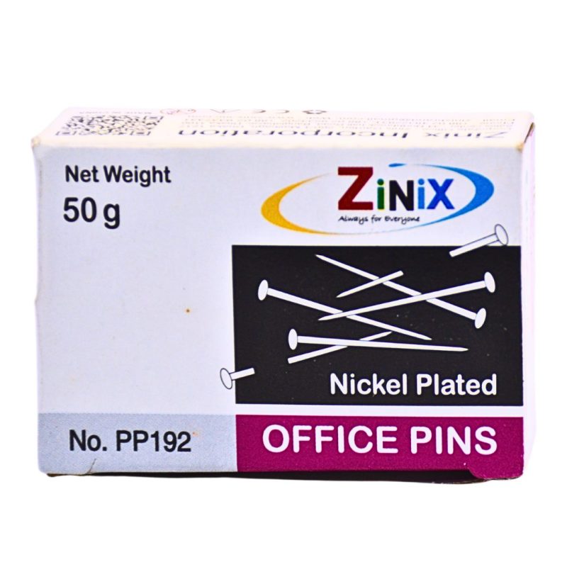 Zinix Nickel Plated Pin 1