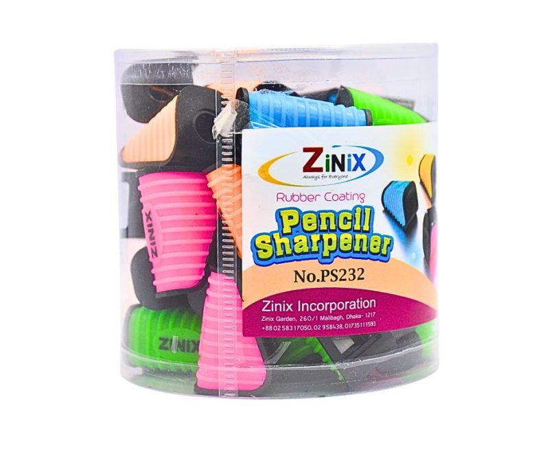 Zinix Rubber Coating Pencil Sharpner 1