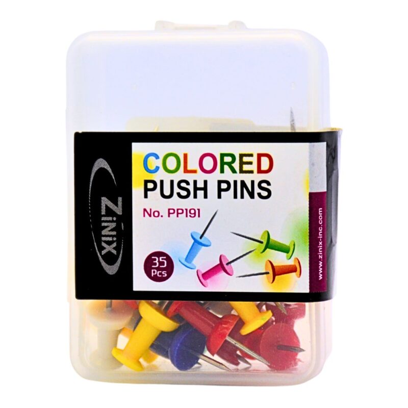 Zinix Colored Push Pins