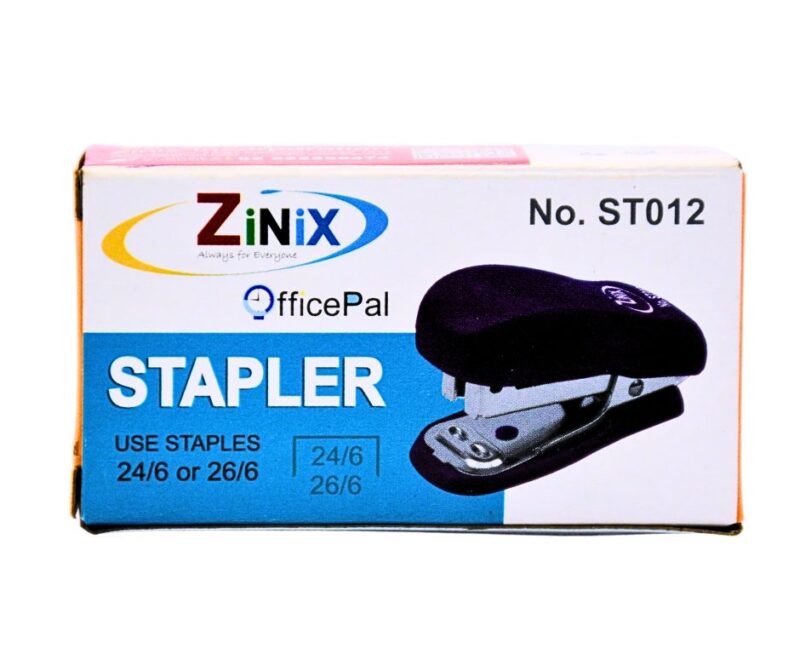 Zinix Mini Stapler Round Head 24/6 - Image 4